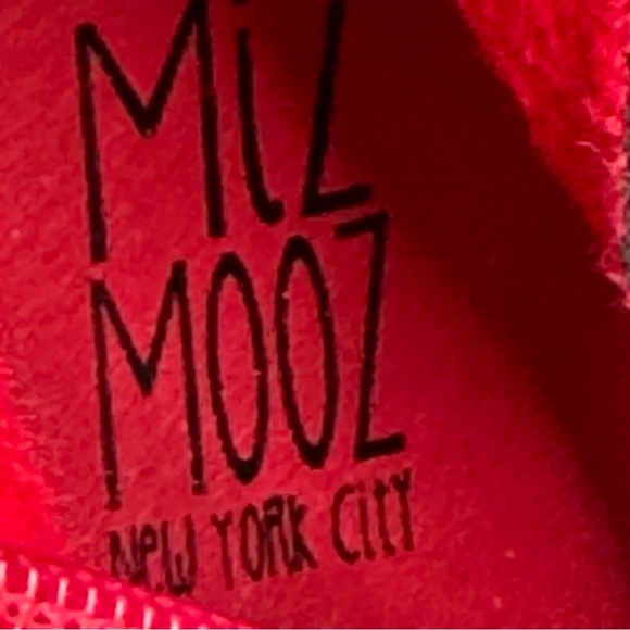 Miz Mooz Normandy Red Leather Mid Calf Boot Size 7.5 - Picture 13 of 13